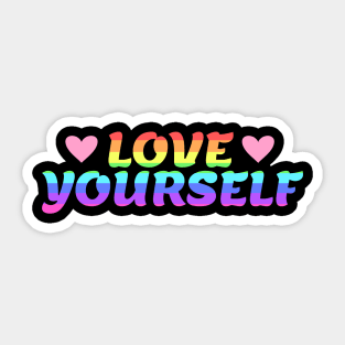 Love yourself! Sticker